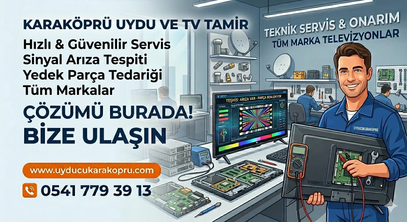 Karaköprü Uydu Tamircisi