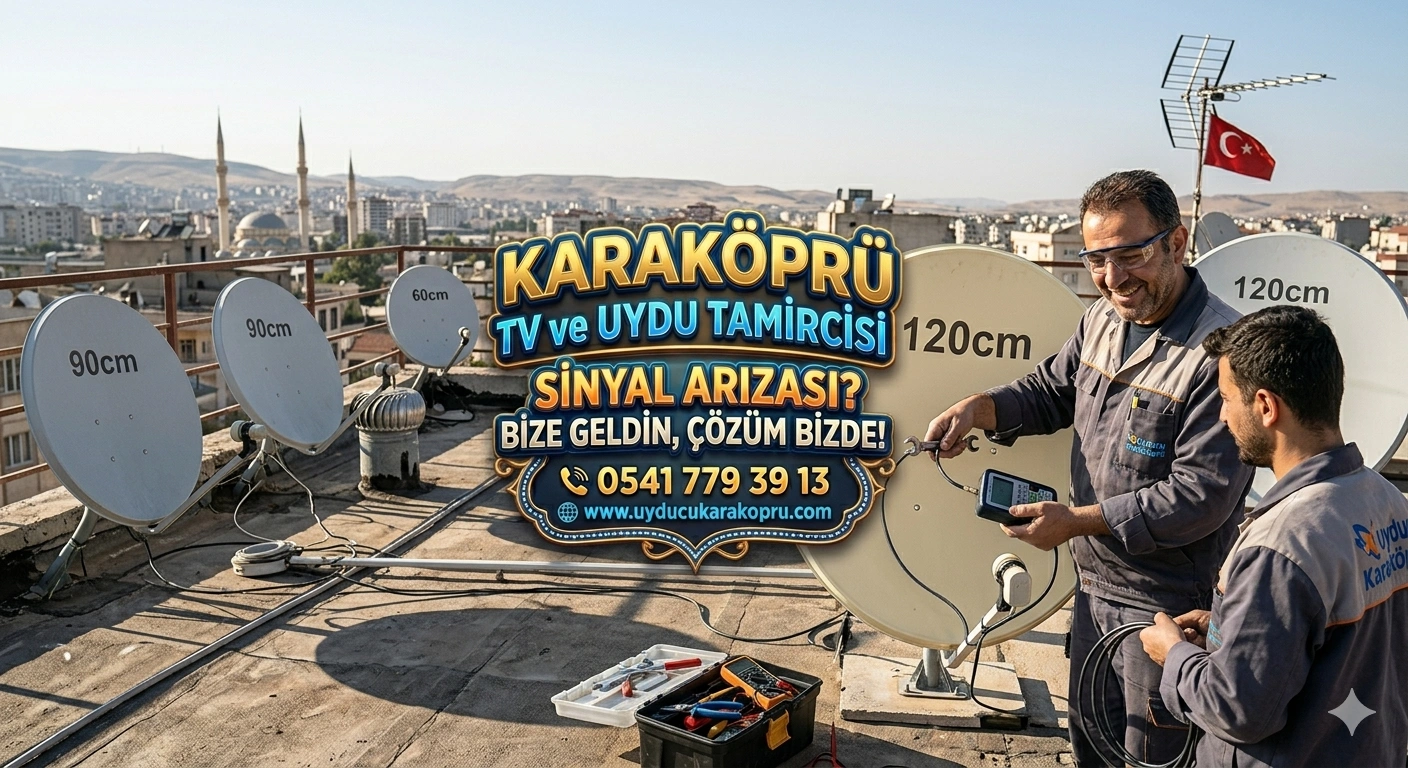 Uyducu Karaköprü Karaköprü Uydu Servisi Televizyoncu